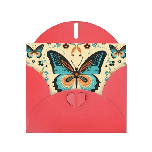 LLKGOT Mass Dance Of Butterflies Bilder-Grußkarte – Premium-Perlglanz-Papier, doppelseitiges Perlglanz-Design LLKGOT Mass Dance Of Butterflies Bilder-Grußkarte – Premium-Perlglanz-Papier, doppelseitiges Perlglanz-Design von LLKGOT
