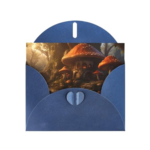 LLKGOT Mushroom World Bilder-Grußkarte – Premium-Perlglanz-Papier, doppelseitiges Perlglanz-Design LLKGOT Mushroom World Bilder-Grußkarte – Premium-Perlglanz-Papier, doppelseitiges Perlglanz-Design von LLKGOT