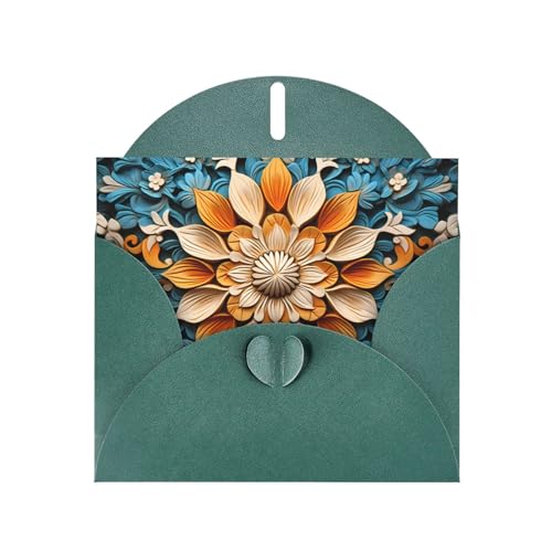 LLKGOT Mystique Kranz-Bild-Grußkarte – Premium-Perlglanz-Papier, doppelseitiges Perlglanz-Design LLKGOT Mystique Kranz-Bild-Grußkarte – Premium-Perlglanz-Papier, doppelseitiges Perlglanz-Design von LLKGOT