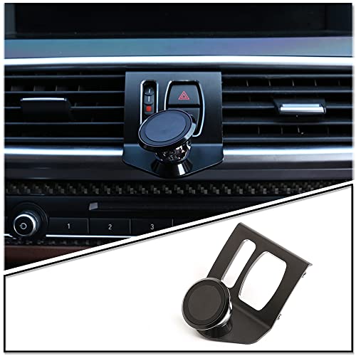 LLKUANG 360 Grad drehbare Handy-Halterung für BMW 5er-Serie F11 F10 F07 2010-2016 (schwarz) von LLKUANG