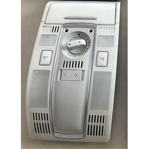 Auto Lesen Licht Schiebedach Schalter Für Audi Q7 A6L A5 A4L Q5 A8L A7,Leselicht Mit Schalter Auto Dach Dome Lampe Innere Licht.,C-Grey 01 von LLLyyyJ