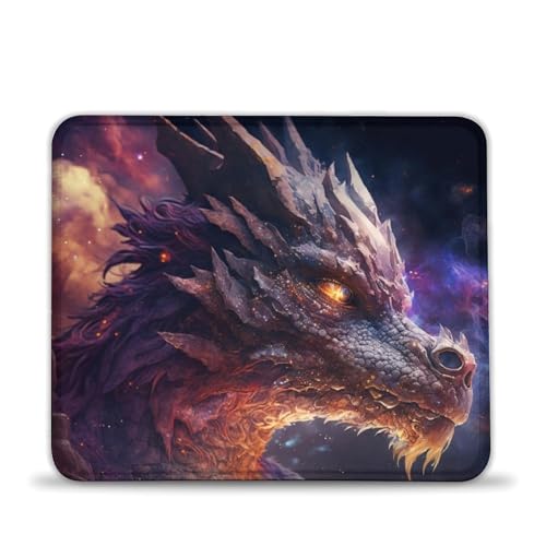 Fantasy Dragon Gaming-Mauspad 20x24cm Mauspad mit Rutschfester Gummiunterseite, kompatibel mit Laser- und optischen Mäusen Fantasy Dragon Gaming-Mauspad 20x24cm Mauspad mit Rutschfester Gummiunterseite, kompatibel mit Laser- und optischen Mäusen von LLONGKT