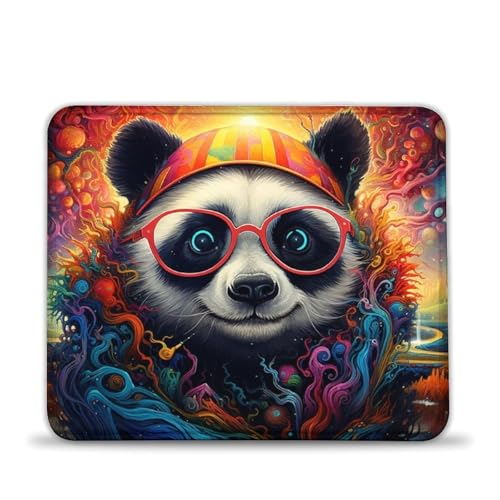 Fantasy Panda Mauspad 20x24cm Mauspad Schreibtischunterlage mit Rutschfester Gummiunterseite, kompatibel mit Laser- und optischen Mäusen Fantasy Panda Mauspad 20x24cm Mauspad Schreibtischunterlage mit Rutschfester Gummiunterseite, kompatibel mit Laser- und optischen Mäusen von LLONGKT