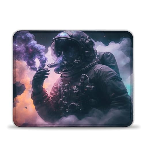 LLONGKT Gaming-Mauspad Astronaut 25x30cm Mauspad mit Rutschfester Gummiunterseite, kompatibel mit Laser- und optischen Mäusen LLONGKT Gaming-Mauspad Astronaut 25x30cm Mauspad mit Rutschfester Gummiunterseite, kompatibel mit Laser- und optischen Mäusen von LLONGKT