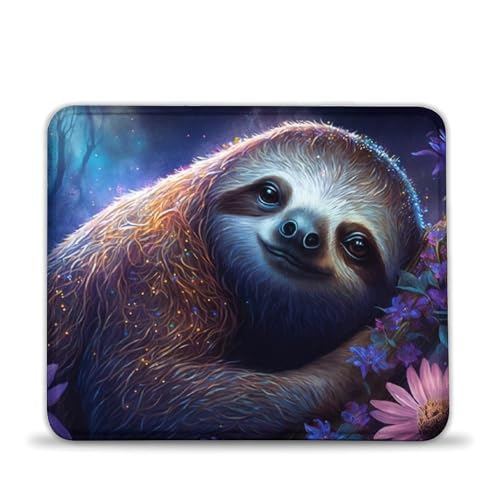 LLONGKT Gaming-Mauspad Magic Sloth 20x24cm, waschbare Mausmatte mit Rutschfester Gummiunterseite, kompatibel mit Laser- und optischen Mäusen LLONGKT Gaming-Mauspad Magic Sloth 20x24cm, waschbare Mausmatte mit Rutschfester Gummiunterseite, kompatibel mit Laser- und optischen Mäusen von LLONGKT