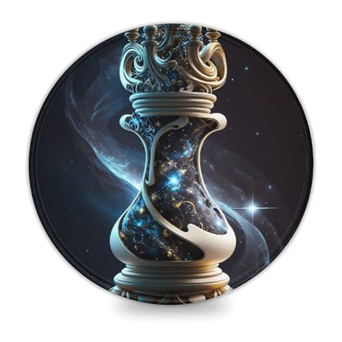 Mauspad Cosmic Chess 20x20cm, rutschfestes Gummi-Mauspad mit Rutschfester Unterseite für Home-Office-Computer, Laptop Mauspad Cosmic Chess 20x20cm, rutschfestes Gummi-Mauspad mit Rutschfester Unterseite für Home-Office-Computer, Laptop von LLONGKT