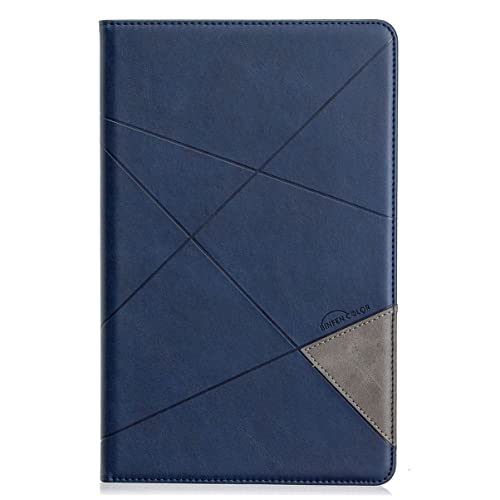 LLSHN Tablet Hülle kompatibel für Samsung Galaxy Tab A 10.5 2018 SM-T590 / T595 Hülle Case PU Leder Tasche Schutzhülle Flip Brieftasche Stand Cover mit Kartenfach, Blau LLSHN Tablet Hülle kompatibel für Samsung Galaxy Tab A 10.5 2018 SM-T590 / T595 Hülle Case PU Leder Tasche Schutzhülle Flip Brieftasche Stand Cover mit Kartenfach, Blau von LLSHN