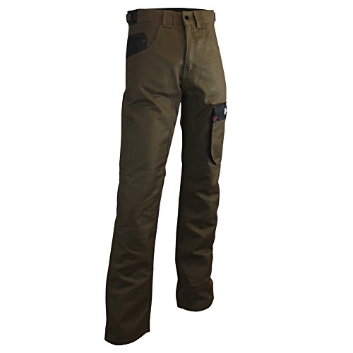 LMA Workwear 1490 TERREAU Zweifarbige Hose, Größe 44, Taupe/Schwarz von LMA Workwear