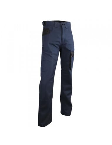 LMA Workwear 1498 ETINCELLE Zweifarbige Hose, Größe 64, Dunkelblau/Schwarz von LMA Workwear