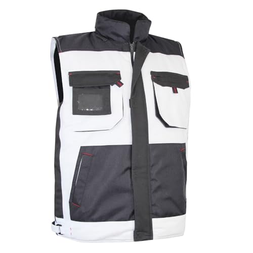 LMA Workwear 2129 PERCHE Zweifarbig Thermoweste, Größe 2XL, Weiß/Nachtgrau LMA Workwear 2129 PERCHE Zweifarbig Thermoweste, Größe 2XL, Weiß/Nachtgrau von LMA Workwear
