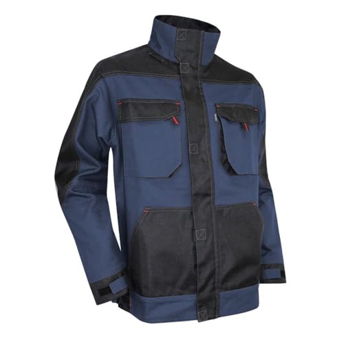 LMA Workwear 2169 BRAISE Zweifarbige Jacke, Größe L, Dunkelblau/Schwarz von LMA Workwear