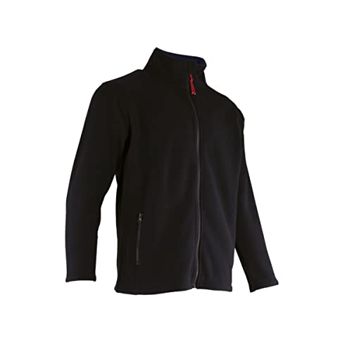 LMA Workwear 2180 GLACIAL Herren Fleecejacke, Größe M, Schwarz von LMA Workwear