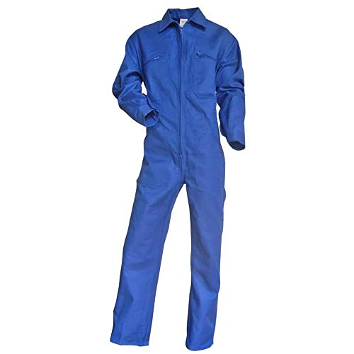 LMA Workwear 400441 TALOCHE Overall mit Einfachem Verschluss, Größe 3XL, Bugatti Blau von LMA Workwear