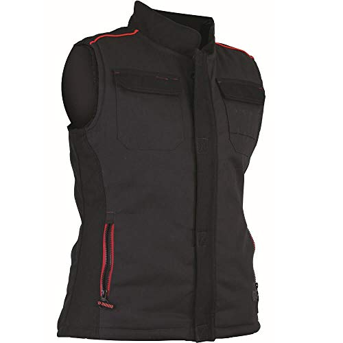 LMA Workwear 5043 MADISON Zweifarbig Damenthermoweste, Größe 2XL, Grau/Schwarz von LMA Workwear