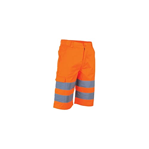 LMA Workwear 6071 PHARE Einfarbig HS Bermudashorts, Größe 44, Neon Orange LMA Workwear 6071 PHARE Einfarbig HS Bermudashorts, Größe 44, Neon Orange von LMA Workwear
