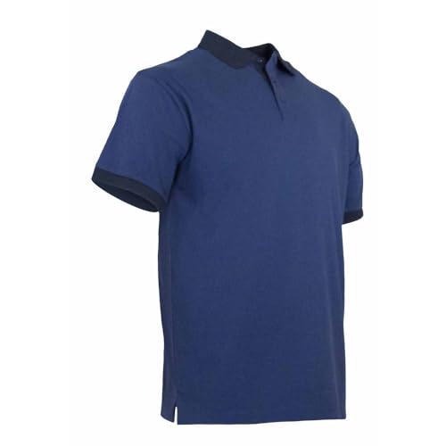 LMA Workwear 9164 CARRELAGE Zweifarbiges Kurzer Ärmel Poloshirt, Größe 2XL, Blau/Schwarz LMA Workwear 9164 CARRELAGE Zweifarbiges Kurzer Ärmel Poloshirt, Größe 2XL, Blau/Schwarz von LMA Workwear
