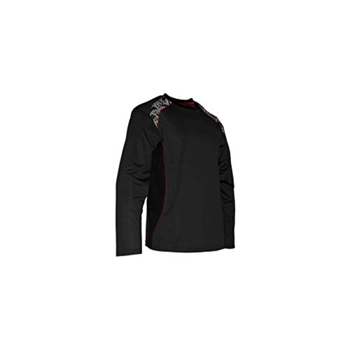 LMA Workwear 9193 LAMPION Gut Sichtbares Kurzärmeliges T-Shirt, Größe 2XL, Grau/Schwarz/Rot von LMA Workwear