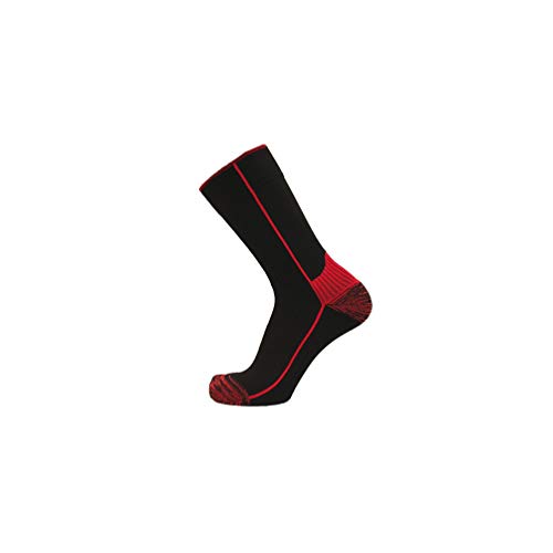 LMA Workwear 99104 ZEUS Coolmax-Socken, Vorfersen, Cordura Verstärkt Fersen und Zehen, Größe 46/48, Rot/Schwarz, Paar LMA Workwear 99104 ZEUS Coolmax-Socken, Vorfersen, Cordura Verstärkt Fersen und Zehen, Größe 46/48, Rot/Schwarz, Paar von LMA Workwear
