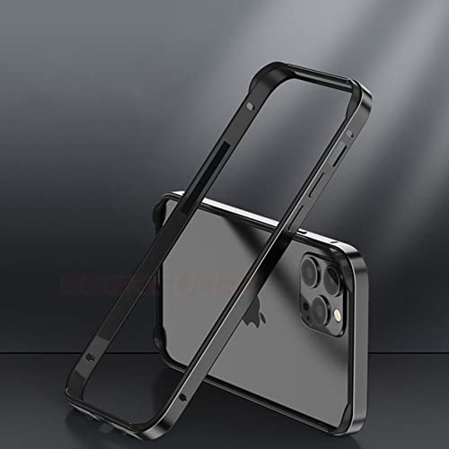 Aviation Aluminium Bumper Case für iPhone 13 12 11 14 Pro Max 13Pro X XR XS 7 8 6 s Plus Luxus Silikonrahmen Zubehör,Schwarz BK,Für iPhone12 Pro Max Aviation Aluminium Bumper Case für iPhone 13 12 11 14 Pro Max 13Pro X XR XS 7 8 6 s Plus Luxus Silikonrahmen Zubehör,Schwarz BK,Für iPhone12 Pro Max von LMEIL
