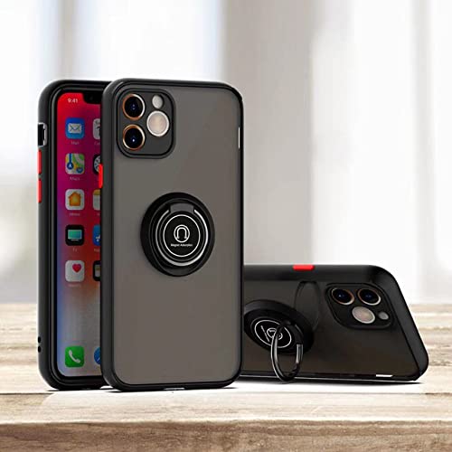 CLLDY Luxus Kamera Len Schutzhülle für iPhone 11 12 13 14 Pro Max X XR XS Max 6 7 8 Plus Ring Ständer Halter Rückseite Matte Abdeckung, Schwarz, für iPhone 12 Pro CLLDY Luxus Kamera Len Schutzhülle für iPhone 11 12 13 14 Pro Max X XR XS Max 6 7 8 Plus Ring Ständer Halter Rückseite Matte Abdeckung, Schwarz, für iPhone 12 Pro von LMEIL