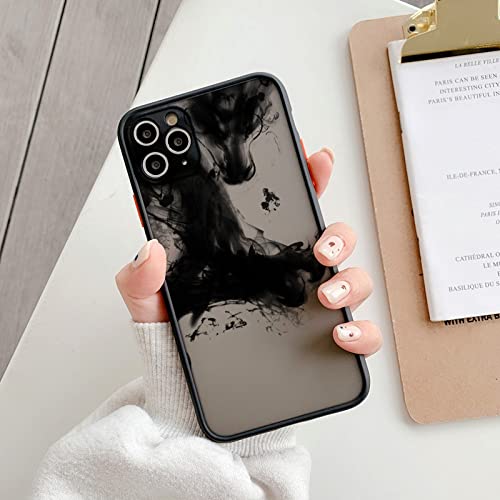 Drachenmuster Tinte Pinsel Malerei Handyhülle für iPhone X XR XS MAX 7 8 Plus SE 2020 12 13 Mini 11 Pro Max Hard Back Cover, Black Inkdragon 4, für iPhone XR Drachenmuster Tinte Pinsel Malerei Handyhülle für iPhone X XR XS MAX 7 8 Plus SE 2020 12 13 Mini 11 Pro Max Hard Back Cover, Black Inkdragon 4, für iPhone XR von LMEIL