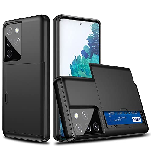 Kartensteckplätze für Samsung Galaxy S21 Ultra S21Plus 5G S10 E Slide Card Cover für Galaxy S20 FE Note 20 Ultra 10 Plus S10 5G,Schwarz,Galaxy S20 FE 5G Kartensteckplätze für Samsung Galaxy S21 Ultra S21Plus 5G S10 E Slide Card Cover für Galaxy S20 FE Note 20 Ultra 10 Plus S10 5G,Schwarz,Galaxy S20 FE 5G von LMEIL