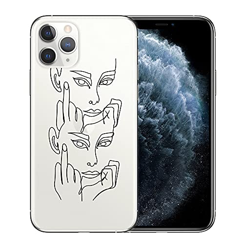 Kuss Strichzeichnung Abstrakte Kunst Liebe Weiche TPU-Telefonhülle für iPhone 11 12 Pro Max X XR Xs Max 6s 6 7 8 Plus Rückseite, T9682, für iPhone 12 Kuss Strichzeichnung Abstrakte Kunst Liebe Weiche TPU-Telefonhülle für iPhone 11 12 Pro Max X XR Xs Max 6s 6 7 8 Plus Rückseite, T9682, für iPhone 12 von LMEIL