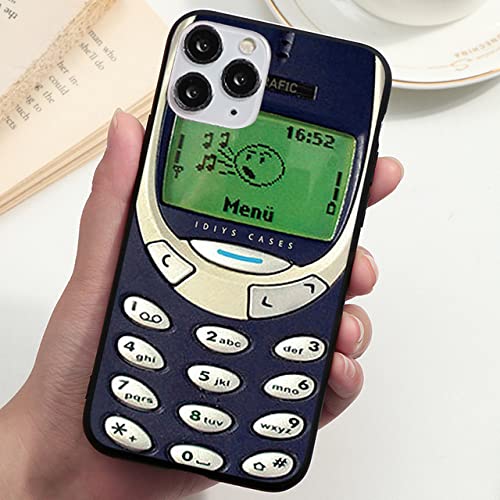 LMEIL Weiche Hülle im Vintage-Kassettenband-Retro-Stil für iPhone 14 Pro Max 13 12 11 Pro XS Max Mini SE 2022 2020 7 8 6 6S Plus X XR Hülle,anjiansj,für iPhone 13Pro Max von LMEIL