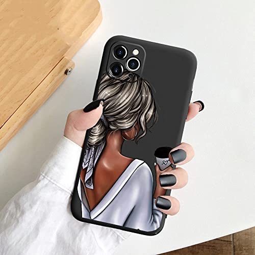 Schwarze Matte Hülle für iPhone 12 11 Pro Max 7 8 Plus X Xr Xs Max SE2020 13 PRO High Heels Girl Fashion Woman Silikonhülle, 01, für iPhone 13Pro Schwarze Matte Hülle für iPhone 12 11 Pro Max 7 8 Plus X Xr Xs Max SE2020 13 PRO High Heels Girl Fashion Woman Silikonhülle, 01, für iPhone 13Pro von LMEIL