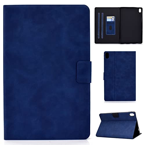 LMFULM® Hülle für Lenovo Legion Y700 (8,8 Zoll) PU Lederhülle Smart Case mit Auto Schlaf/Wach Cover Ständer Schutzhülle Flip Cover Retro Blau von LMFULM