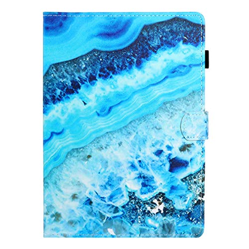 LMFULM® Hülle für Samsung Galaxy Tab S7 SM-T870/T875 (11 Zoll) PU Lederhülle Smart Case mit Auto Schlaf/Wach Ständer Schutzhülle Flip Cover Welle von LMFULM