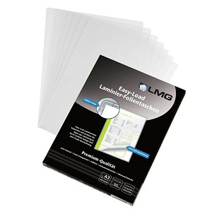 100 LMG Easy Load Laminierfolien glänzend für A3 125 micron 100 LMG Easy Load Laminierfolien glänzend für A3 125 micron von LMG