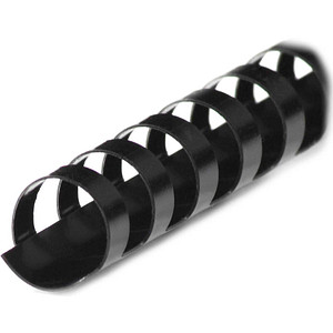 100 LMG Kunststoffbinderücken schwarz für 25 Blatt 100 LMG Kunststoffbinderücken schwarz für 25 Blatt von LMG