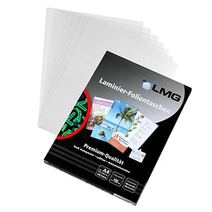 100 LMG Laminierfolien glänzend für A4 100 micron 100 LMG Laminierfolien glänzend für A4 100 micron von LMG