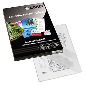 100 LMG Laminierfolien matt für A4 100 micron 100 LMG Laminierfolien matt für A4 100 micron von LMG