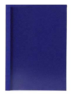 50 LMG Thermo - Bindemappen Lederstruktur / blau / 2,0 mm / 15-20 Blatt / DIN A4 von LMG