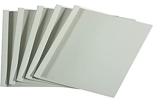 LMG LMG-BMWEISS-R1.5 Thermobindemappen Schlitzstanzung satin Vords. e Vorderseite 220g/m² 1.5 mm, 50 Stück von LMG