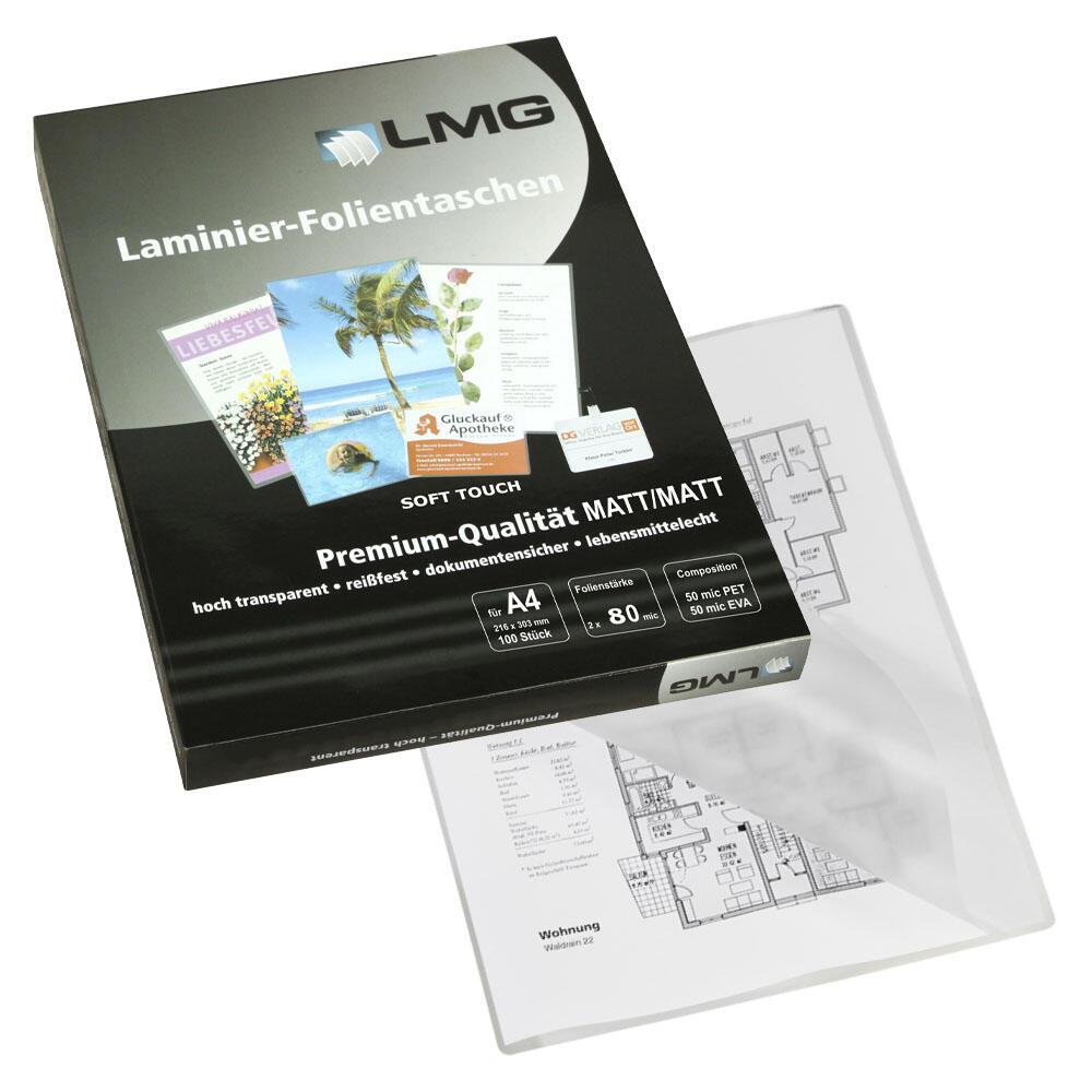 LMG Lam.fol.A4,80mic,matt,soft von LMG