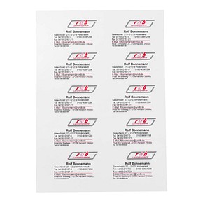 LMG Synthetikpapier Bedruckbares Polyester DIN A4 135 micron 100 St. von LMG
