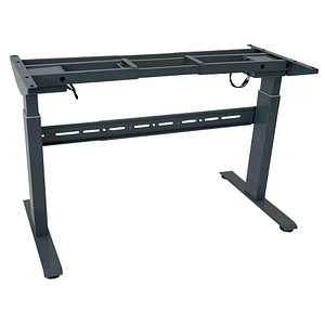 LMG elektrisch höhenverstellbares Schreibtischgestell schwarz ohne Tischplatte, T-Fuß-Gestell schwarz 130,0 - 160,0 x 57,0 cm von LMG