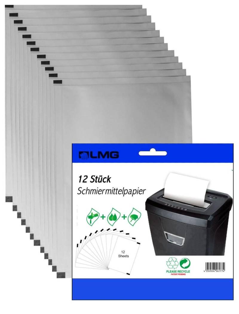 LMG Aktenvernichter-Ölblätter 12 Blatt von LMG