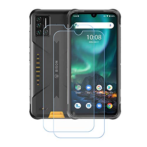 LMLQSZ 2 Stück Panzerglas Schutzfolie für Umidigi Bison X10 (6,3"), 9H Härte Gehärtetes Glas Panzerglasfolie Anti-Kratzer/Anti-Fingerabdruck/Anti-Fall Displayschutzfolie. von LMLQSZ