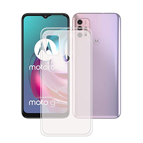 LMLQSZ Durchscheinend Hülle für Motorola Moto G30 (6,5"), Handyhülle Crystal Hochwertige ultradünne Bumper Silikon Schutzhülle Cover TPU Case Weiche Handytasche. von LMLQSZ