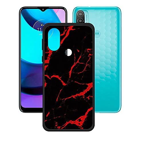 LMLQSZ Hülle für Motorola Moto E30, Handyhülle Crystal Hochwertige ultradünne Bumper Silikon Schutzhülle Cover TPU Case Weiche Handytasche Handy Tasche für (6,5") - OP40 von LMLQSZ