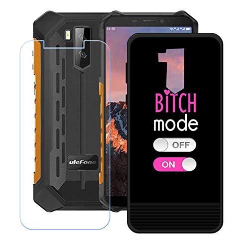 LMLQSZ Hülle für Ulefone Armor X9 + HD Panzerglas, Sanft Handyhülle Silikon Schutzhülle Cover TPU Case Handy Tasche Handytasche - Panzerglasfolie Schutzfolie für (5,5") - OP45 von LMLQSZ