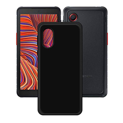 LMLQSZ Schwarz Hülle für Samsung Galaxy XCover 5 (5,3"), Handyhülle Crystal Hochwertige ultradünne Bumper Silikon Schutzhülle Cover TPU Case Weiche Handytasche. von LMLQSZ