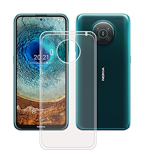 LMLQSZ Transparent Hülle für Nokia X10 (6,67"), Handyhülle Crystal Hochwertige ultradünne Bumper Silikon Schutzhülle Cover TPU Case Weiche Handytasche. von LMLQSZ