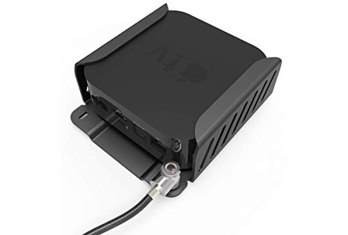 Maclocks atven35 Indoor Black Holder – Holders (Indoor, Black, Aluminium, Apple TV 2015, Wired) von LMP