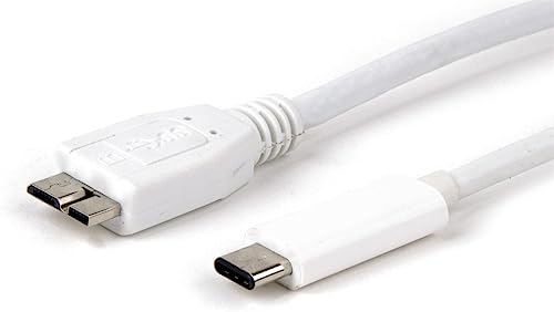 LMP 1 m USB-c Stecker auf USB 3.0 Micro Stecker 10 g/5 A Kabel mit E-Prüfzeichen – Schwarz von LMP