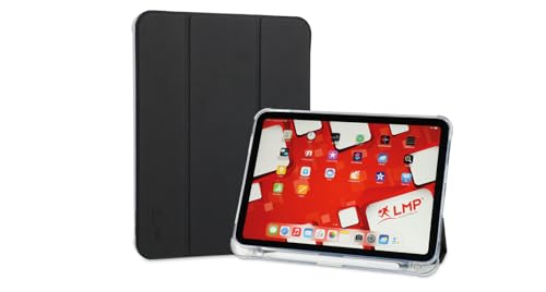 LMP - SlimCase kompatibel mit iPad 10.9" - Schutzhülle mit integriertem Ständer für digitalen Stift oder Apple Pencil - Schwarz von LMP